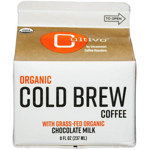 CULTIVO - ORGANIC COLD BREW COFFEE - (Chocolate Milk /w Grass-Fed Organic) - 8oz