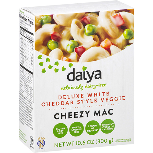 DAIYA - DELUXE CHEEZY MAC - GLUTEN FREE - (White Cheddar Style) - 10.6oz