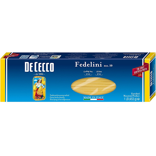 DE CECCO - NO.10 Fedelini - 1LB