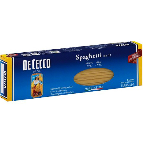 DE CECCO - NO.12 Spaghetti - 1LB