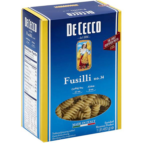 DE CECCO - NO.34 Fusilli- 1LB