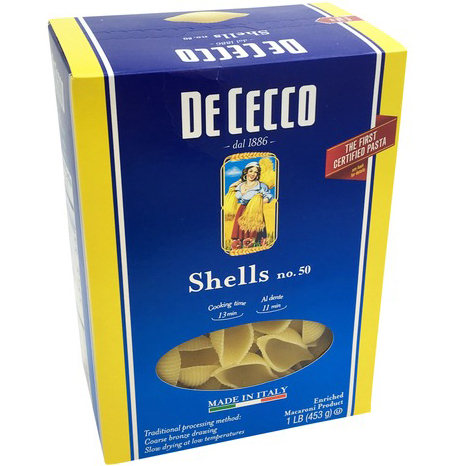 DE CECCO - NO.50 Shells - 1LB