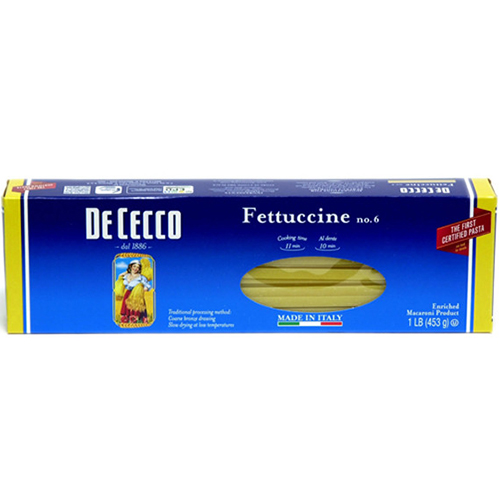 DE CECCO - NO.6 Fettuccine - 1LB