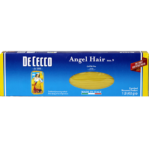 DE CECCO - NO.9 Angel Hair - 1LB
