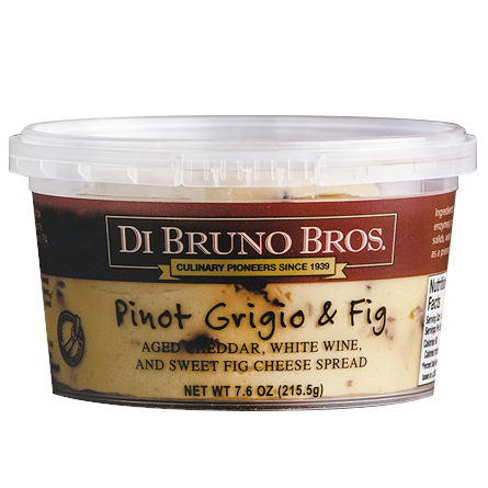 DI BRUNO BROS - CHEESE SPREAD - (Pinot Grigio & Fig) - 7.6oz