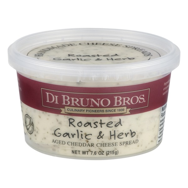 DI BRUNO BROS - CHEESE SPREAD - (Roasted Garlic & Herb) - 7.6oz