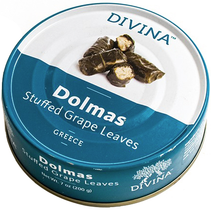 DIVINA - DOLMAS - STUFFED GRAPE LEAVES - 7oz