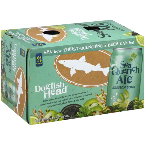 DOGFISH HEAD - (Can) - (Sea Quench Ale) - 12oz(6PK)