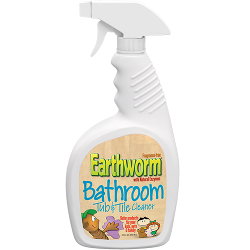 EARTHWORM - BATHROOM TUB & TILE CLEANER - 22oz