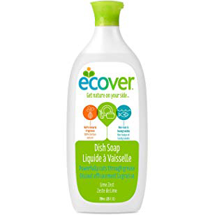 ECOVER - ZERO DISH SOAP - (Lime Zest) - 25oz