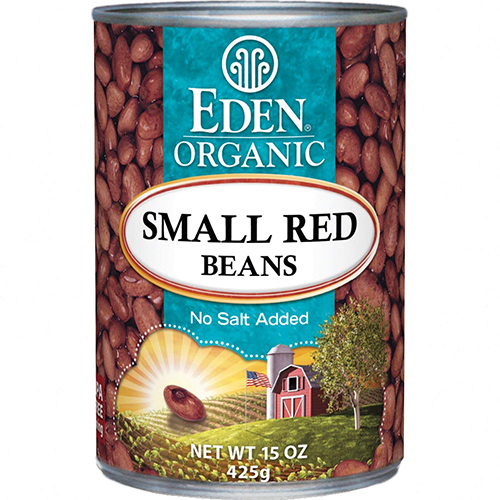 EDEN - BEANS - (Small Red) - 15oz