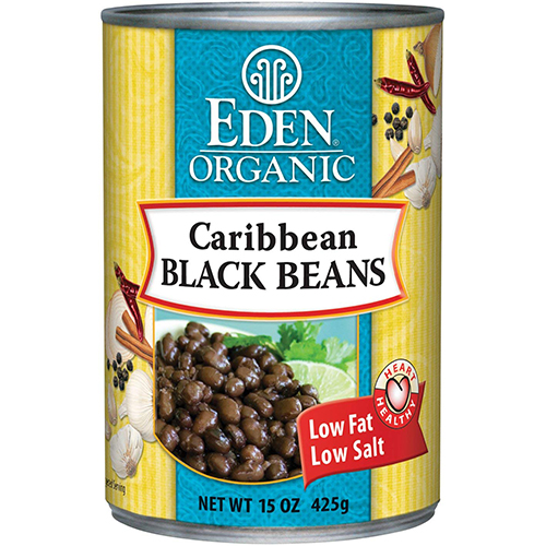 EDEN - ORGANIC BEANS - GLUTEN FREE - (Caribbean Black) - 15oz