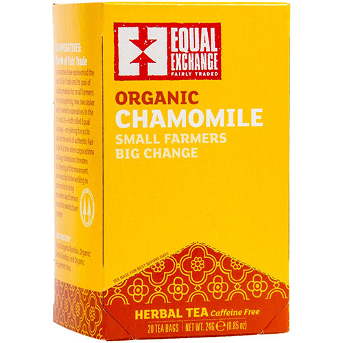 EQUAL EXCHANGE - ORGANIC CHAMOMILE SMALL FARMERS BIG CHANGE - 0.85oz