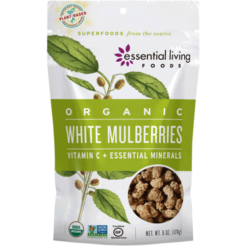 ESSENTIAL LIVING - ORGANIC - (White Mulberries) - 6oz