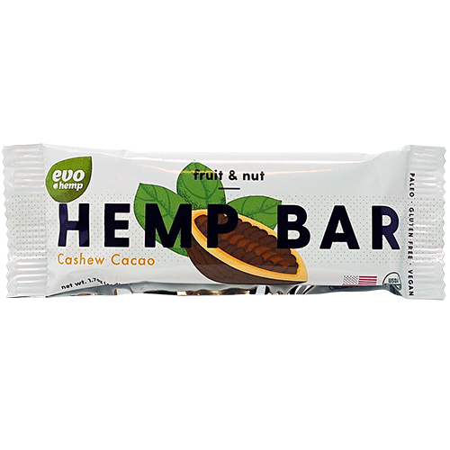EVO - HEMP BAR - (Cashew Cacao) - 1.7oz