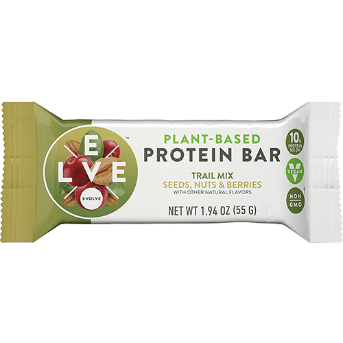 EVOLVE - PLANT BASED PROTEIN BAR - (Trail Mix - Seeds, Nuts & Berries) - 1.94oz