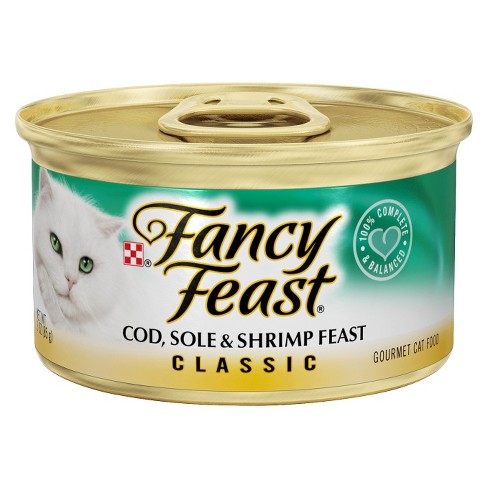 FANCY FEAST - (Cod, Sole & Shrimp Feast | Classic Pate) - 3oz