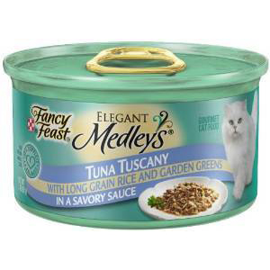 FANCY FEAST - MEDLEYS - (Tuna Tuscany /w Long Grain Rice & Garden Greens in a Savory Sauce) - 3oz
