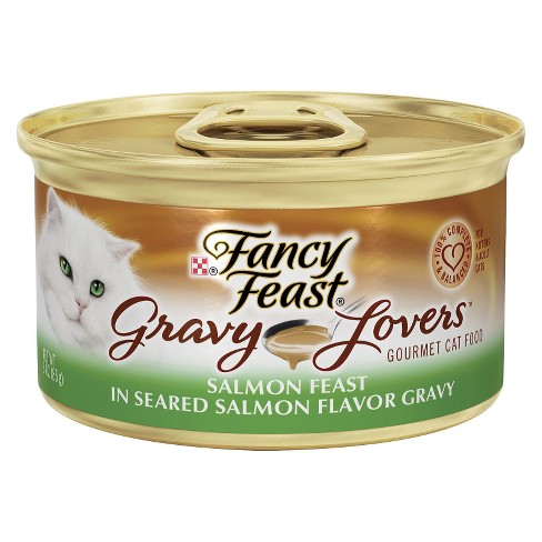 FANCY FEAST - (Salmon Feast | In Seared Salmon Flavor Gravy) - 3oz