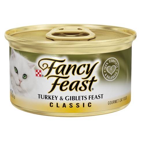 FANCY FEAST - (Turkey & Giblet Feast | Classic Pate) - 3oz
