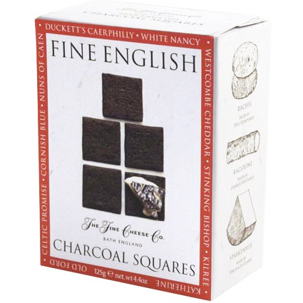 FINE ENGLISH - CHARCOAL SQUARES - 4.4oz