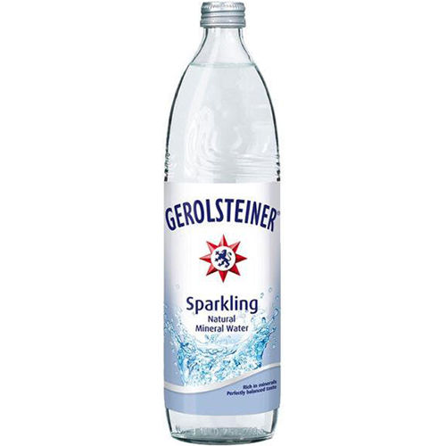 GEROLSTEINER - SPARKLING MINERAL WATER - 25.3oz