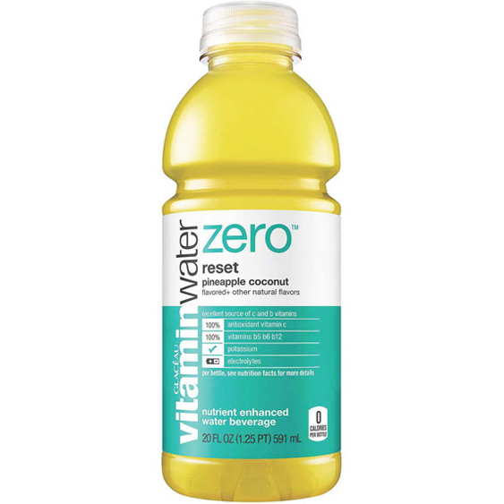 GLACEAU - VITAMIN WATER - (Reset | Pineapple Coconut) - 20oz