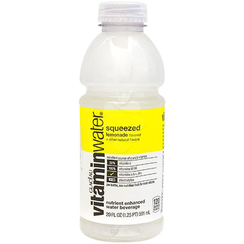 GLACEAU - VITAMIN WATER - (Squeezed | Lemonade) - 20oz	