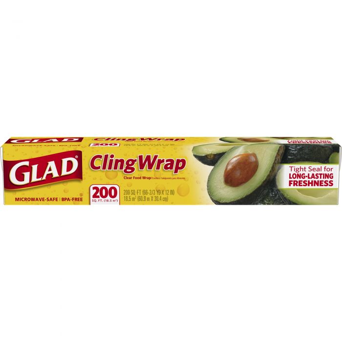 GLAD - CLING WRAP - 200sqft