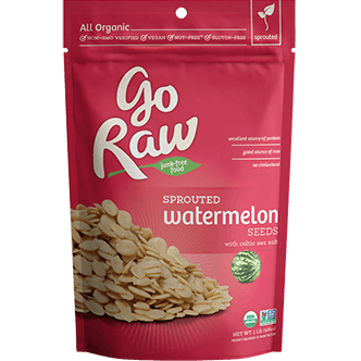 GO RAW - SPROUTED WATERMELON SEEDS - 10oz