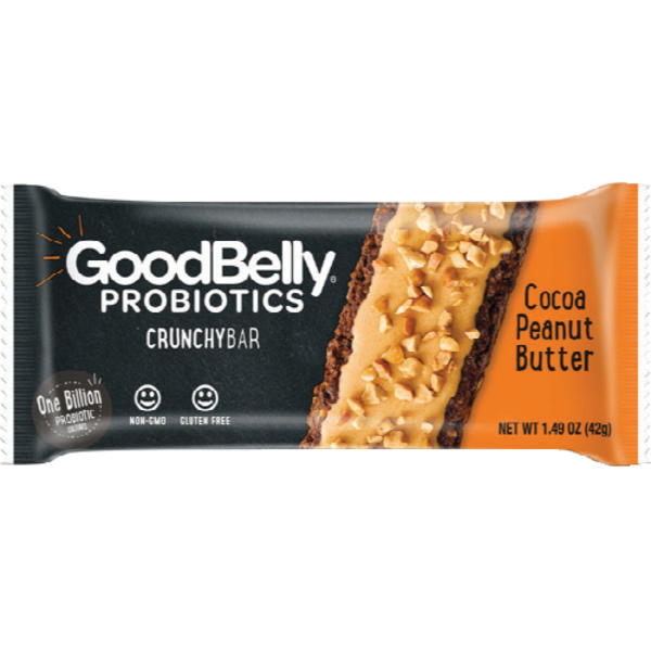 GOODBELLY - NON GMO - GLUTEN FREE - (Cocoa Peanut Butter) - 1.49oz