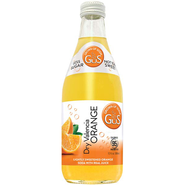 GUS - GROWN UP SODA - (Orange) - 12oz