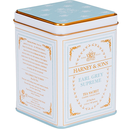 HARNEY & SONS - CT Classic Collection - (Earl Grey Supreme) - 20 Bags