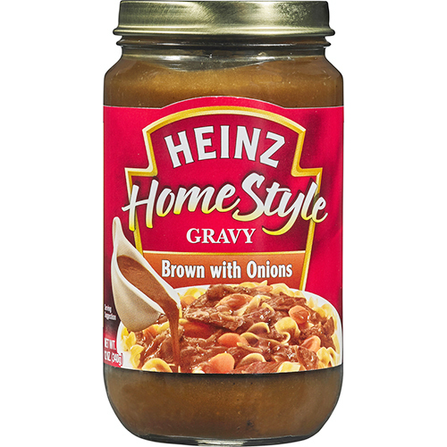 HEINZ - HOME STYLE GRAVY SAUCE - (Brown with Onions) - 12oz