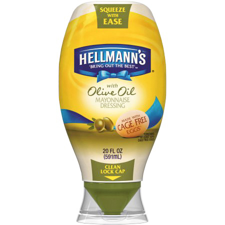 HELLMANN'S - MAYONNAISE - SAUCE - (Olive Oil) - 20oz