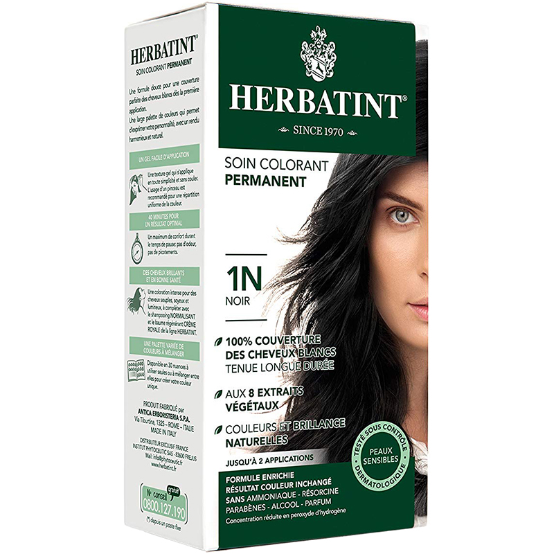 HERBATINT - PERMANENT HAIR COLOR GEL - 1N - 4.56oz