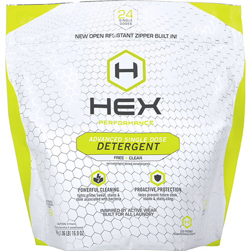 HEX - ADVANCED SINGLE DOSE DETERGENT - (Free + Clean) - 16.9oz