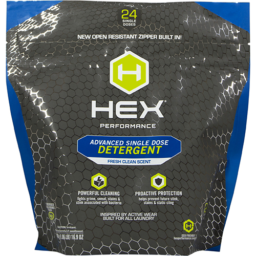 HEX - ADVANCED SINGLE DOSE DETERGENT - (Fresh Clean Scent) - 16.9oz