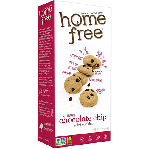 HOME FREE - MINI COOKIES - (Chocolate Chip) - 5oz