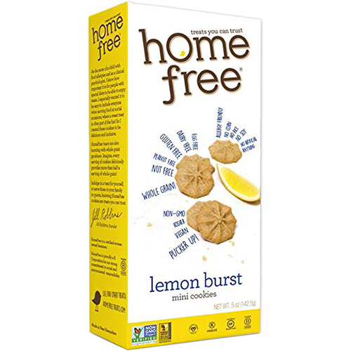 HOME FREE - MINI COOKIES - (Lemon Burst) - 5oz