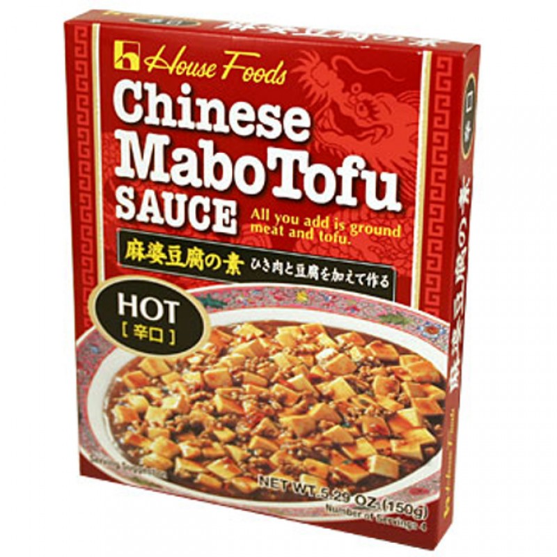HOUSE FOODS - CHINESE MABO TOFU SAUCE (Hot) 5.29oz