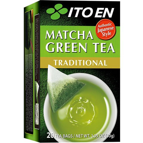 ITO EN - MATCHA GREEN TEA - (Traditional) - 20 bags