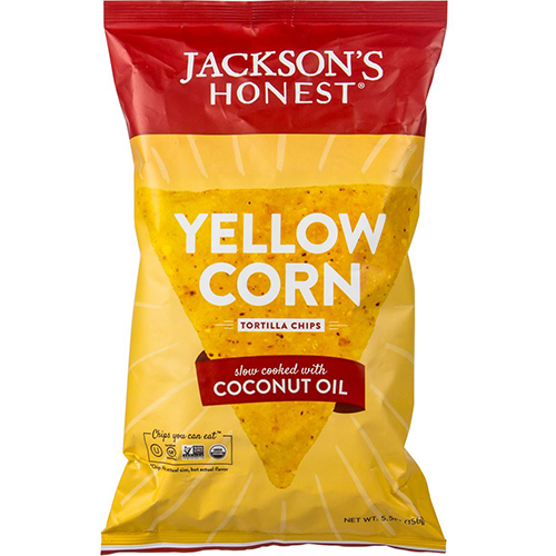 JACKSON'S HONES - YELLOW TORTILLA CHIPS - (Coconut Oil) - 5.5oz