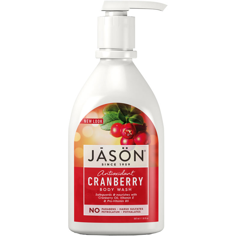 JASON - MOISTURIZING BODY WASH - (Cranberry) - 30oz