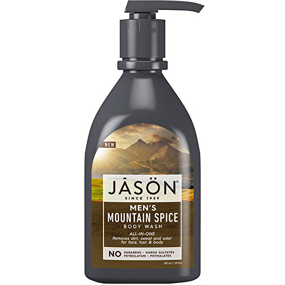 JASON - MOISTURIZING BODY WASH - (Men's Mountain Spice) - 30oz