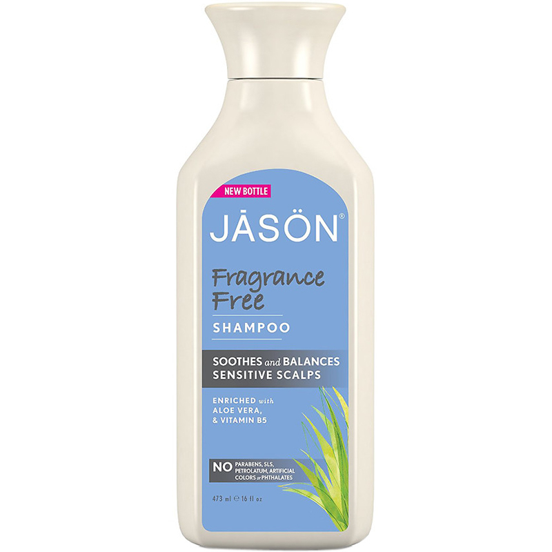 JASON - SHAMPOO - (Fragrance Free | Soothes & Balances Sensitive Scalps) - 16oz