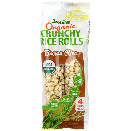 JAYONE - ORGANIC CRUNCHY RICE ROLLS - (Brown Rice) - 2.1oz(4ROLLS)