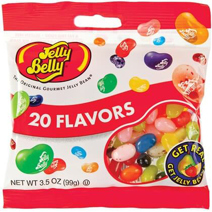 JELLY BELLY - THE ORIGINAL GOURMET JELLY BEAN - (20 Flavors) - 3.55oz