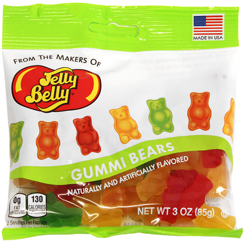 JELLY BELLY - THE ORIGINAL GOURMET JELLY BEAN - (Gummi Bears) - 3oz