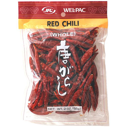 JFC WEL·PAC - RED CHILI - (Whole) - 2oz